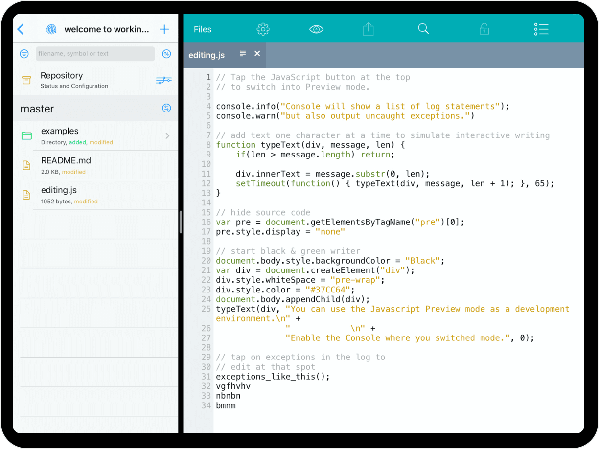 Koder App Code Editor For IPad And IPhone